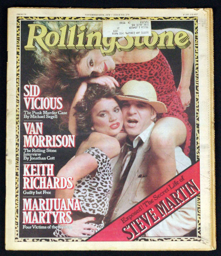 Rolling Stone Magazine Back Issue 1978 Nov 30 No. 279 Steve Martin 