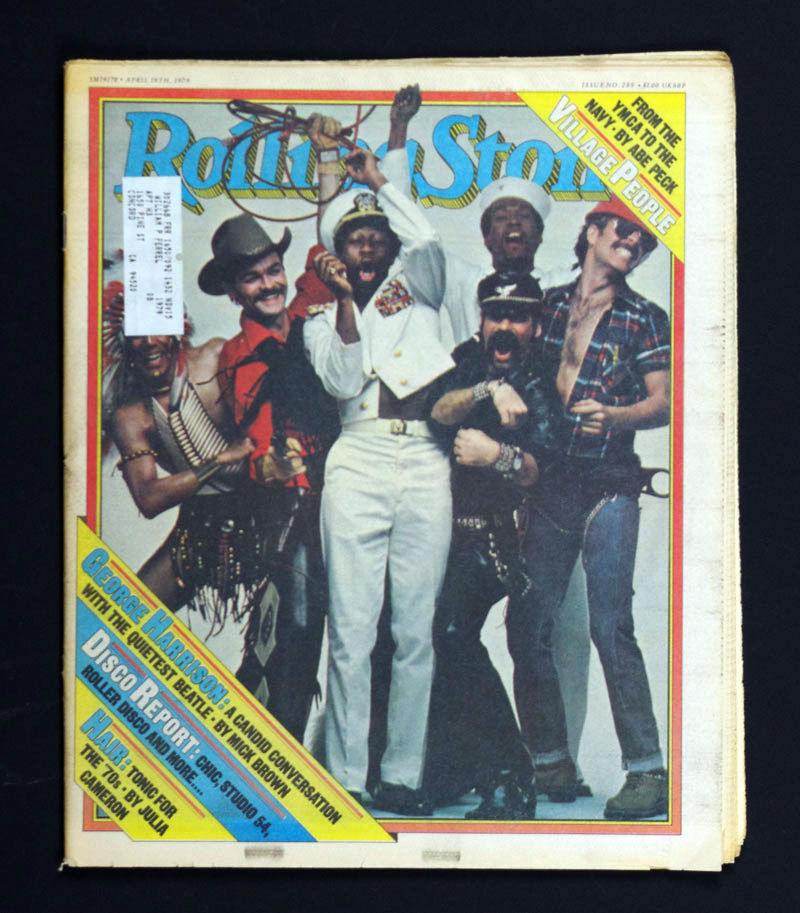 Rolling Stone Magazine Back Issue 1979 Apr 19 No. 289 Village People 