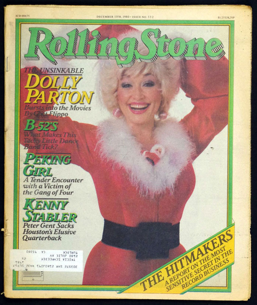 Rolling Stone Magazine Back Issue 1980 Dec 11 No. 332 Dolly Parton 