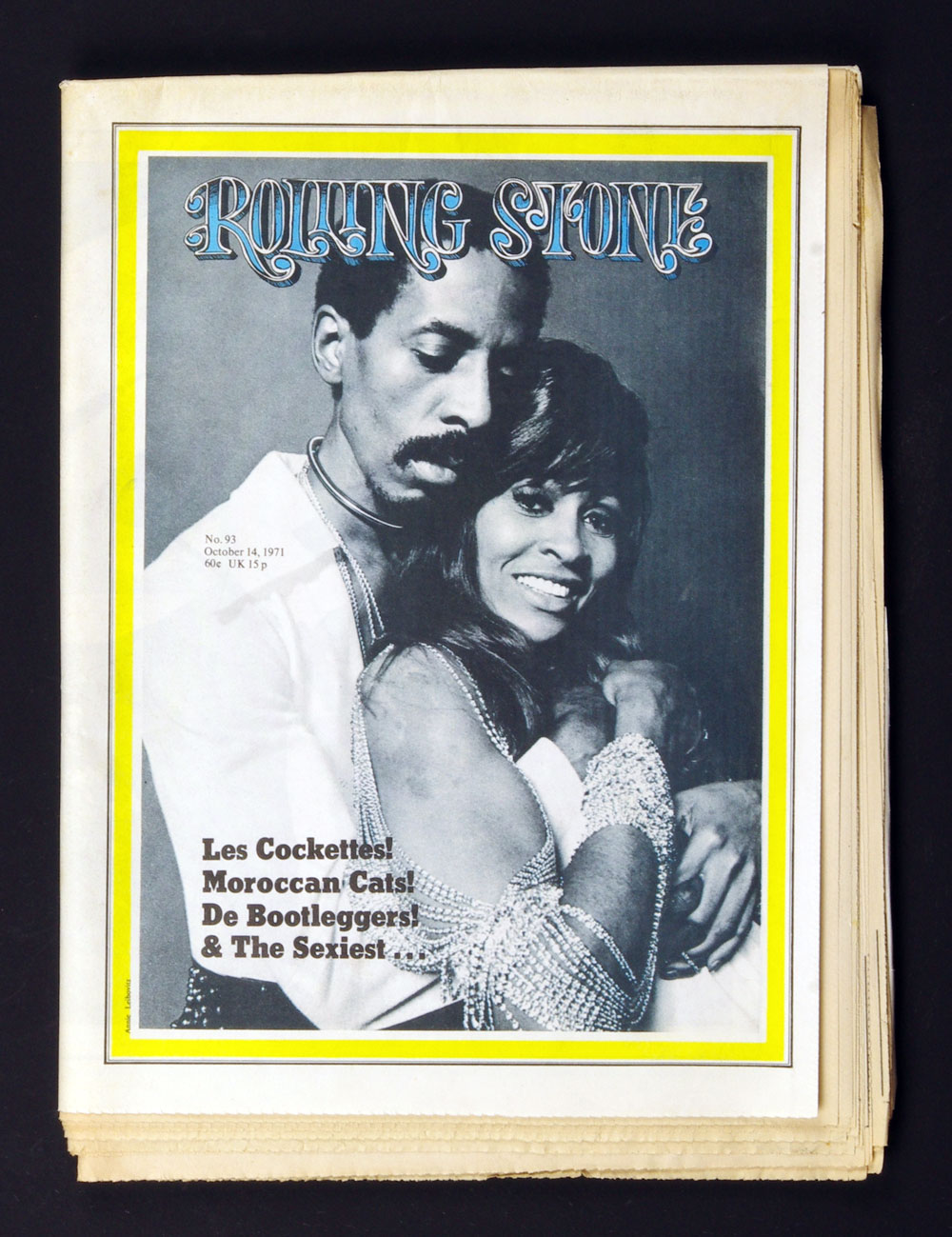 Rolling Stone Magazine Back Issue 1971 Oct 14 No. 93 Ike & Tina Turner 