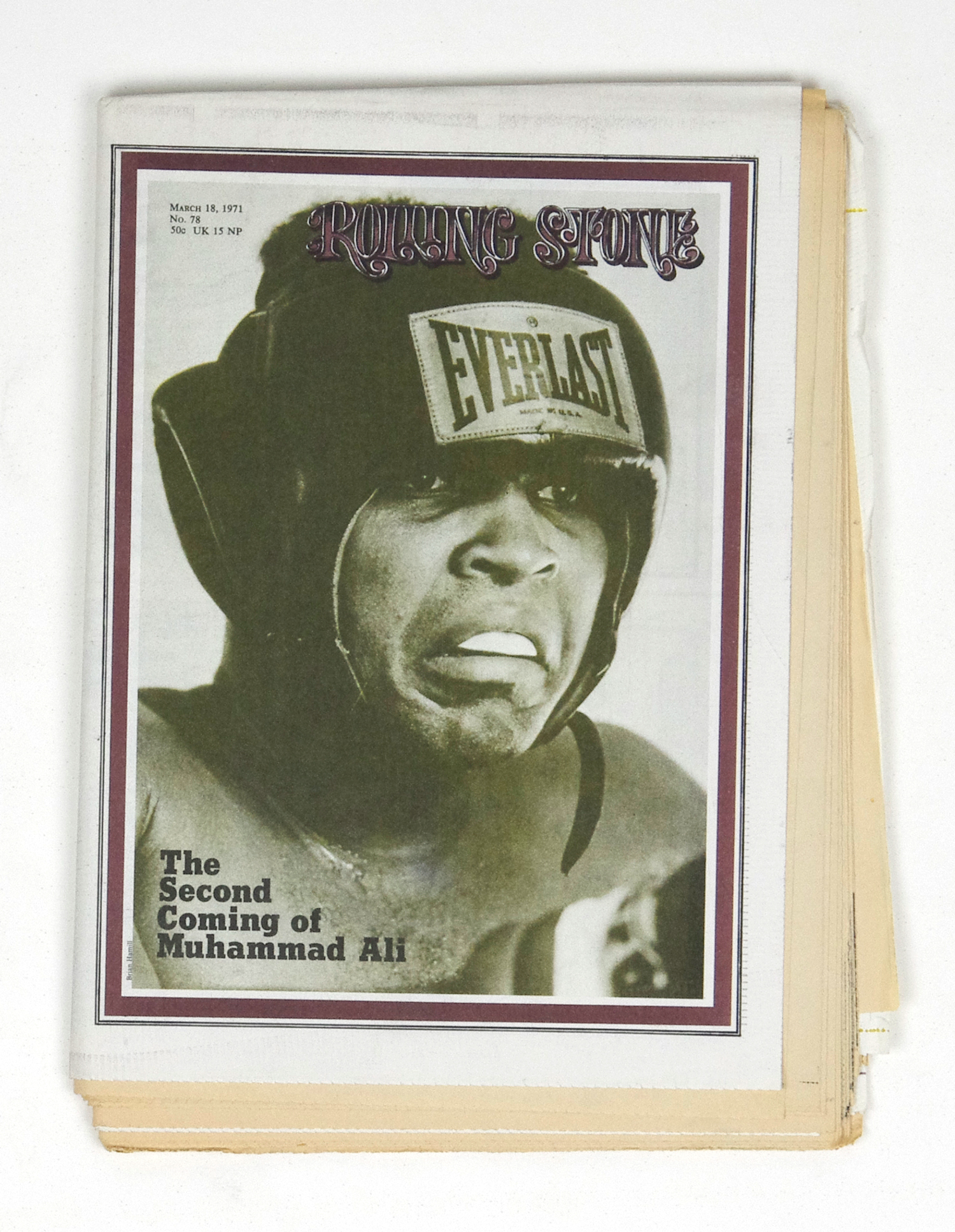 Rolling Stone Magazine Back Issue 1971 Mar 18 No.78 Muhammad Ali 