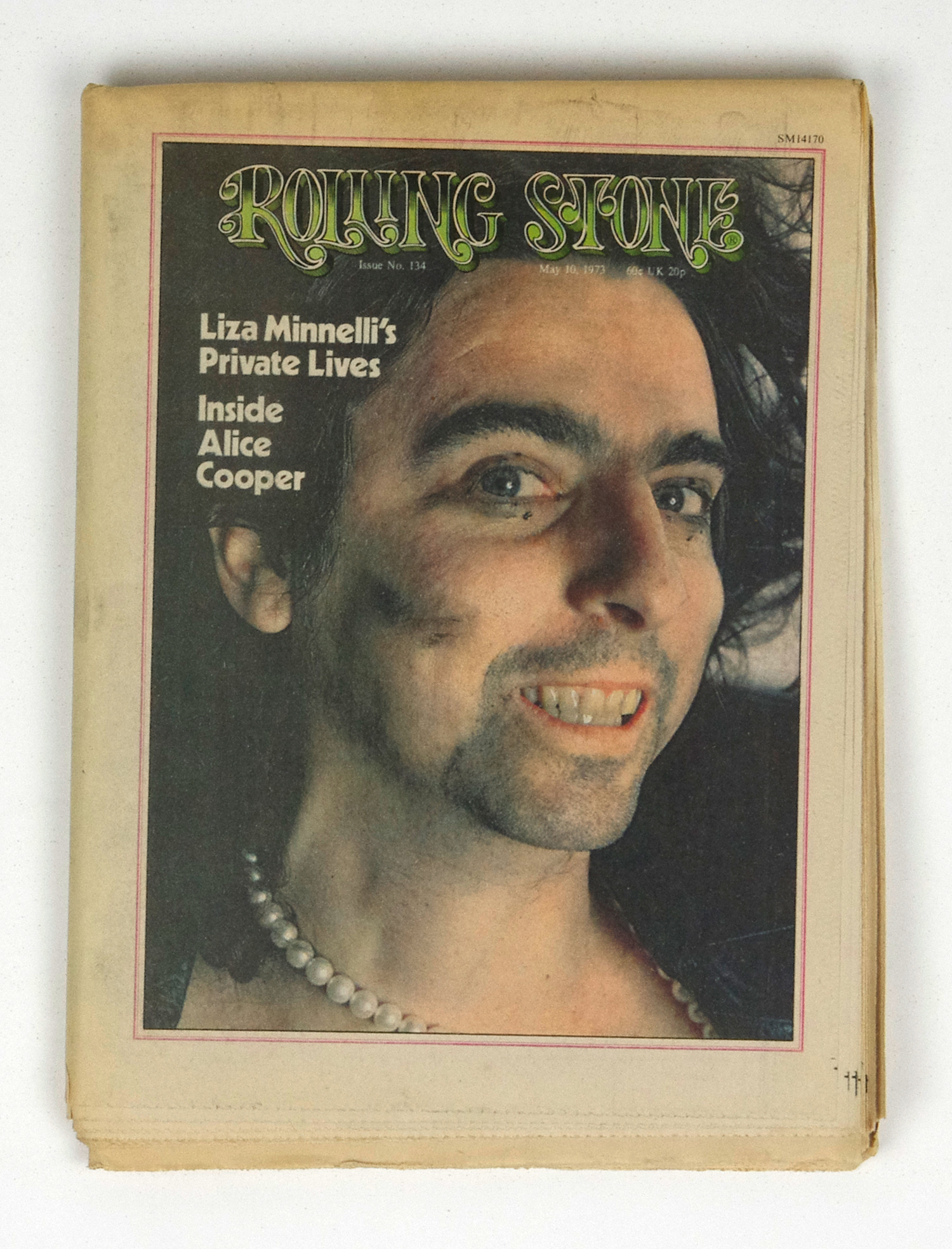 Rolling Stone Magazine Back Issue 1973 Apr 26 No. 134 Alice Cooper