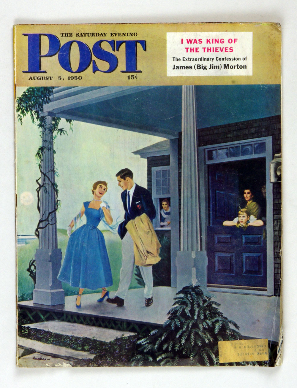 Saturday Evening Post Back Issue 1950 Aug 5 Leaving for a Date
