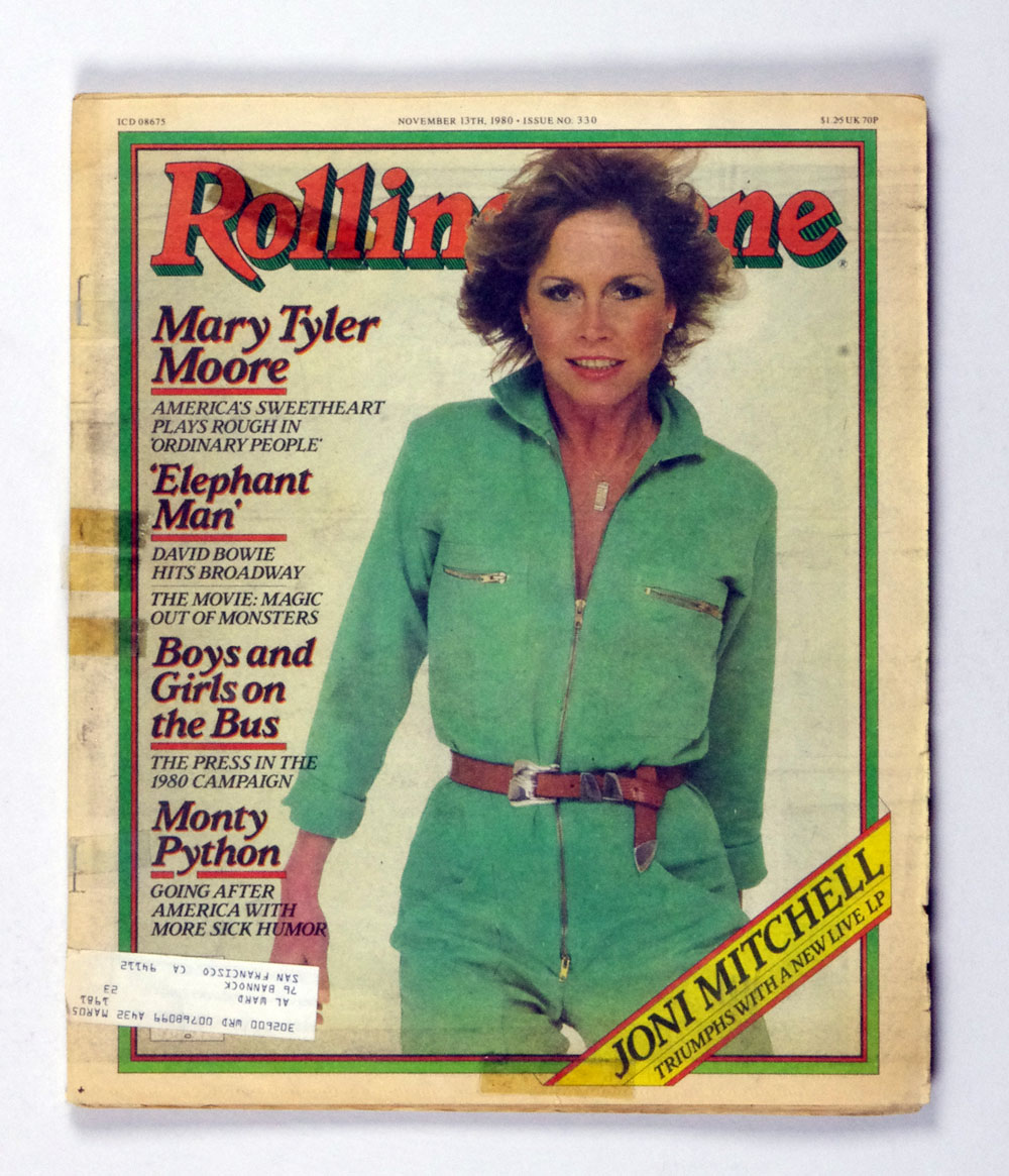 Rolling Stone Magazine Back Issue 1980 Nov 13 No. 330 Mary Tyler Moore