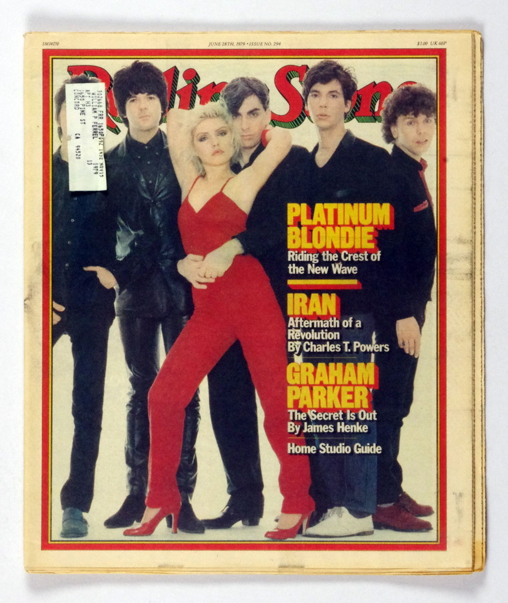 Rolling Stone Magazine Back Issue 1979 Jun 28 No. 294 Blondie 