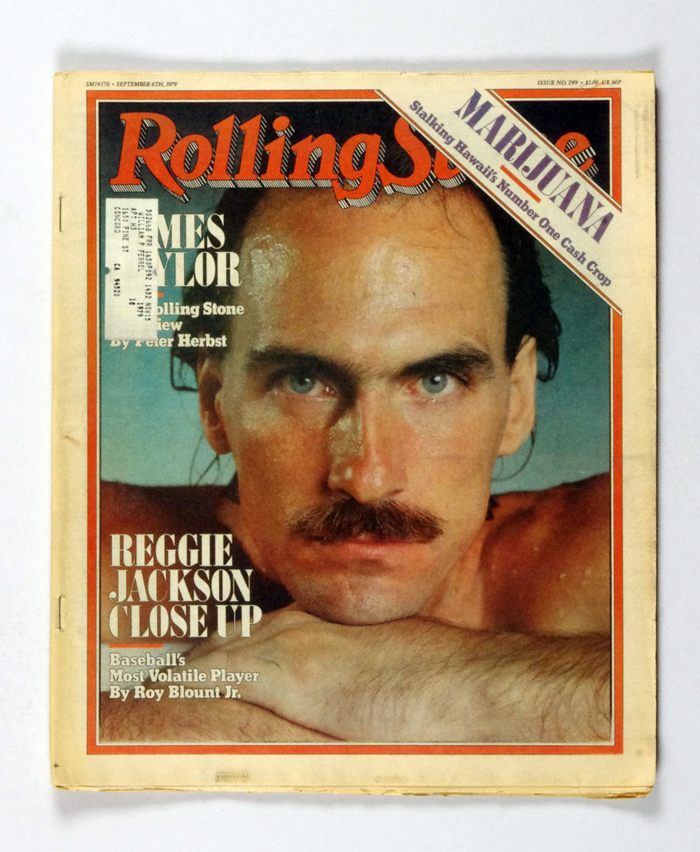 Rolling Stone Magazine Back Issue 1979 Sep 6 No. 299 James Taylor 