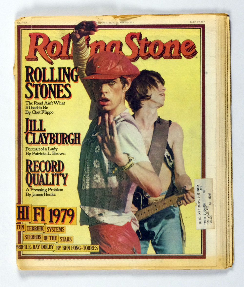 Rolling Stone Magazine Back Issue 1978 Sep 7 No. 273 Mick Jagger Keith Richard 