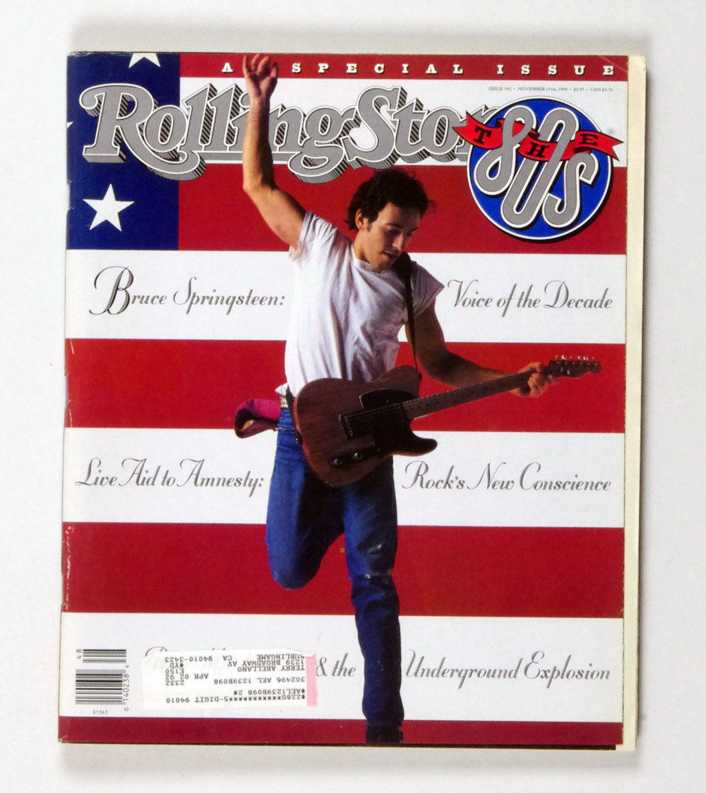 Rolling Stone Magazine Back Issue 1990 Nov 15 No. 591 Bruce Springsteen