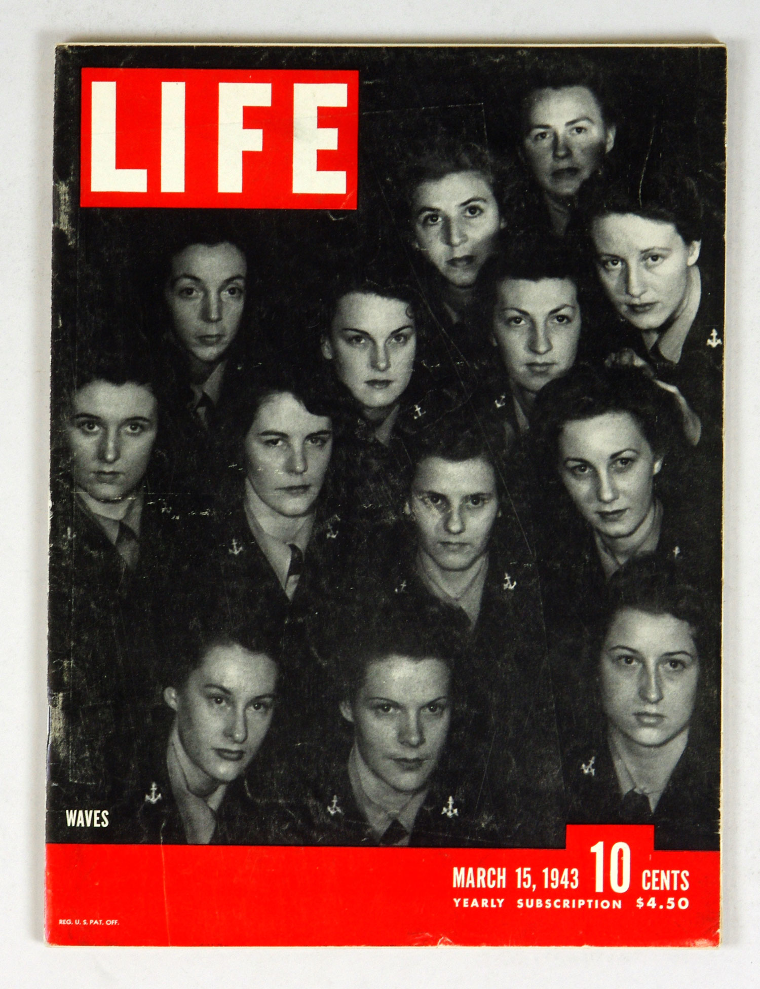 LIFE Magazine Back Issue 1943 March 15 Waves