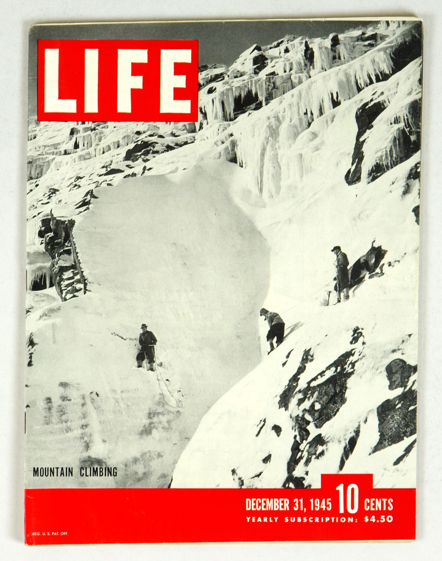 LIFE Magazine Back Issue 1945 December 31 Mountain Climbing