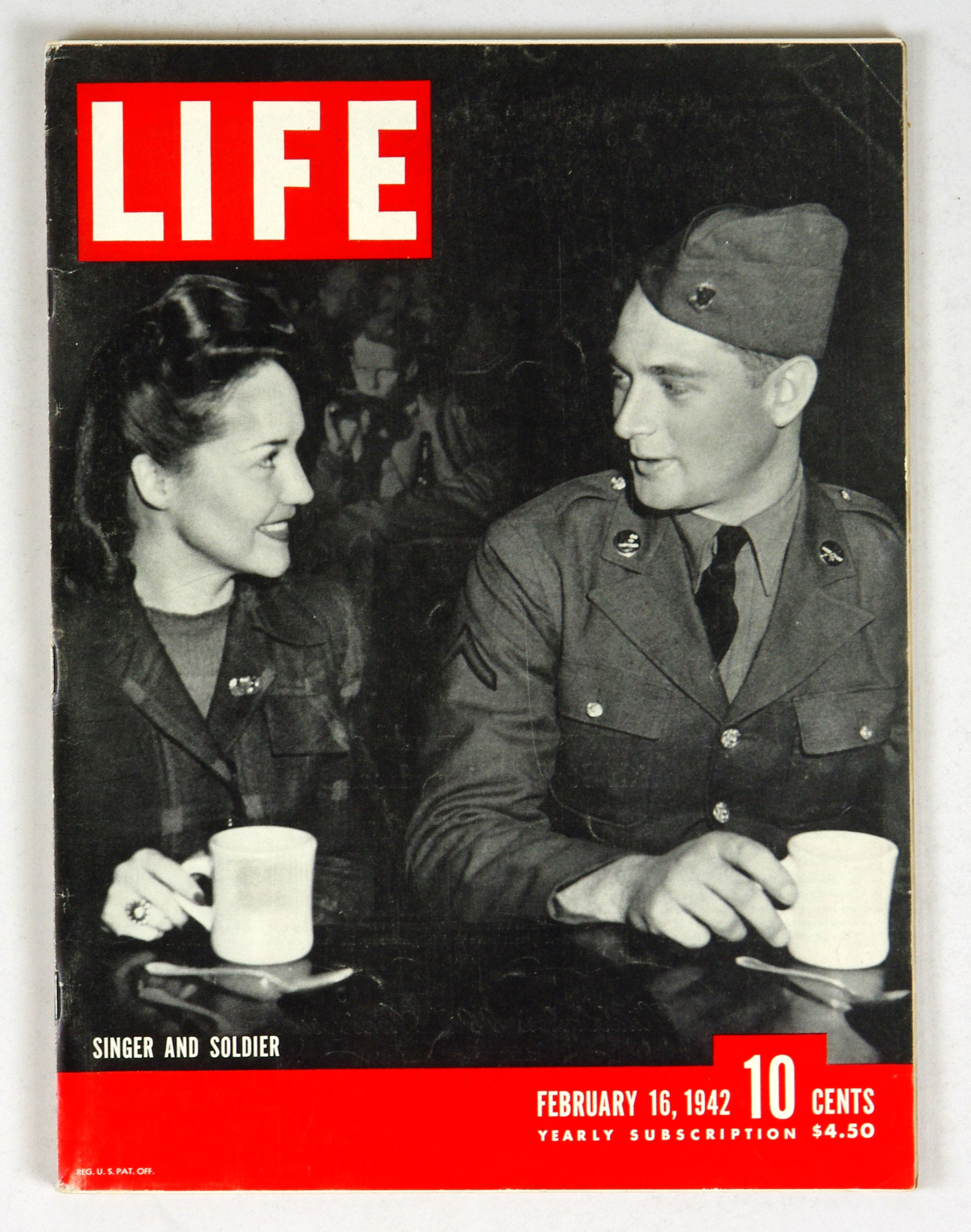 LIFE Magazine Back Issue 1942 February 16 Singer and Soldier