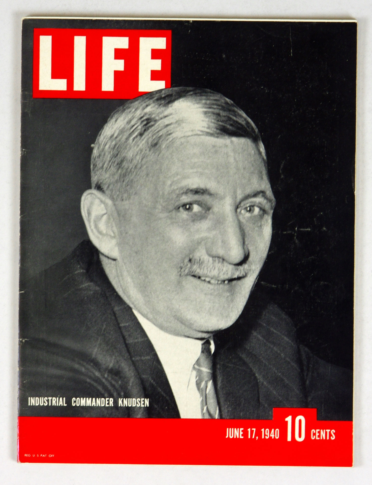 LIFE Magazine Back Issue 1940 June 17 Industrial Commander Knudsen