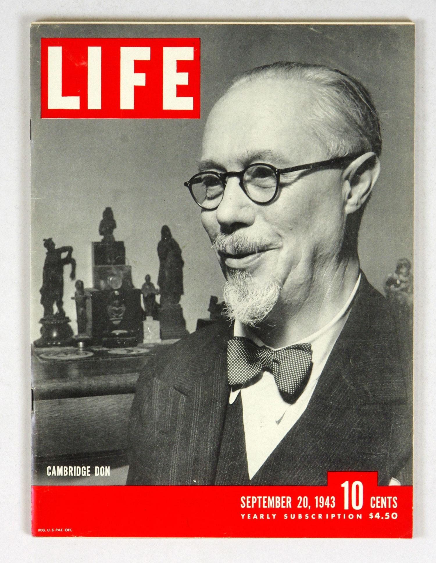 LIFE Magazine Back Issue 1943 September 20 Cambridge Don
