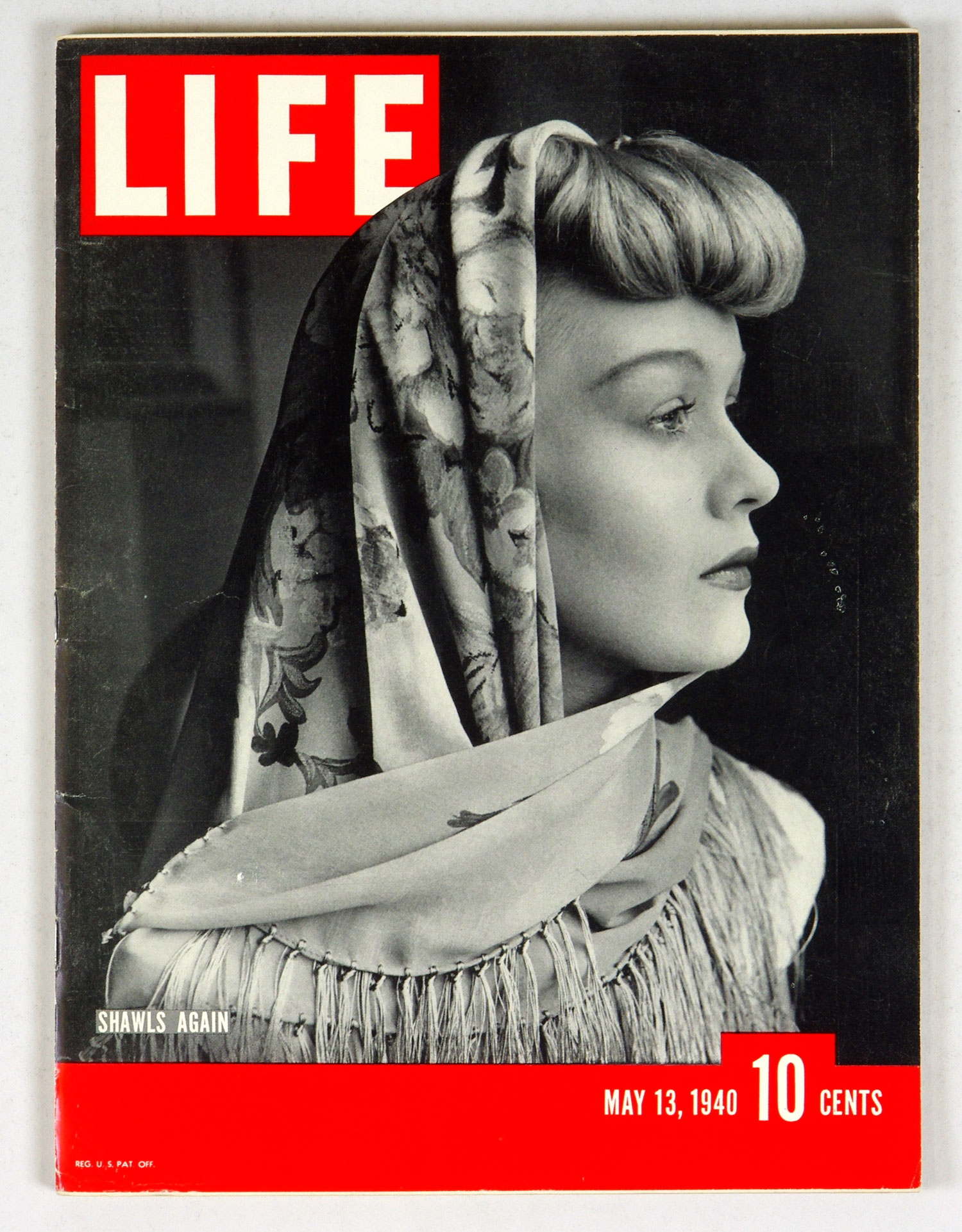 LIFE Magazine Back Issue 1940 May 13 Shawls Again