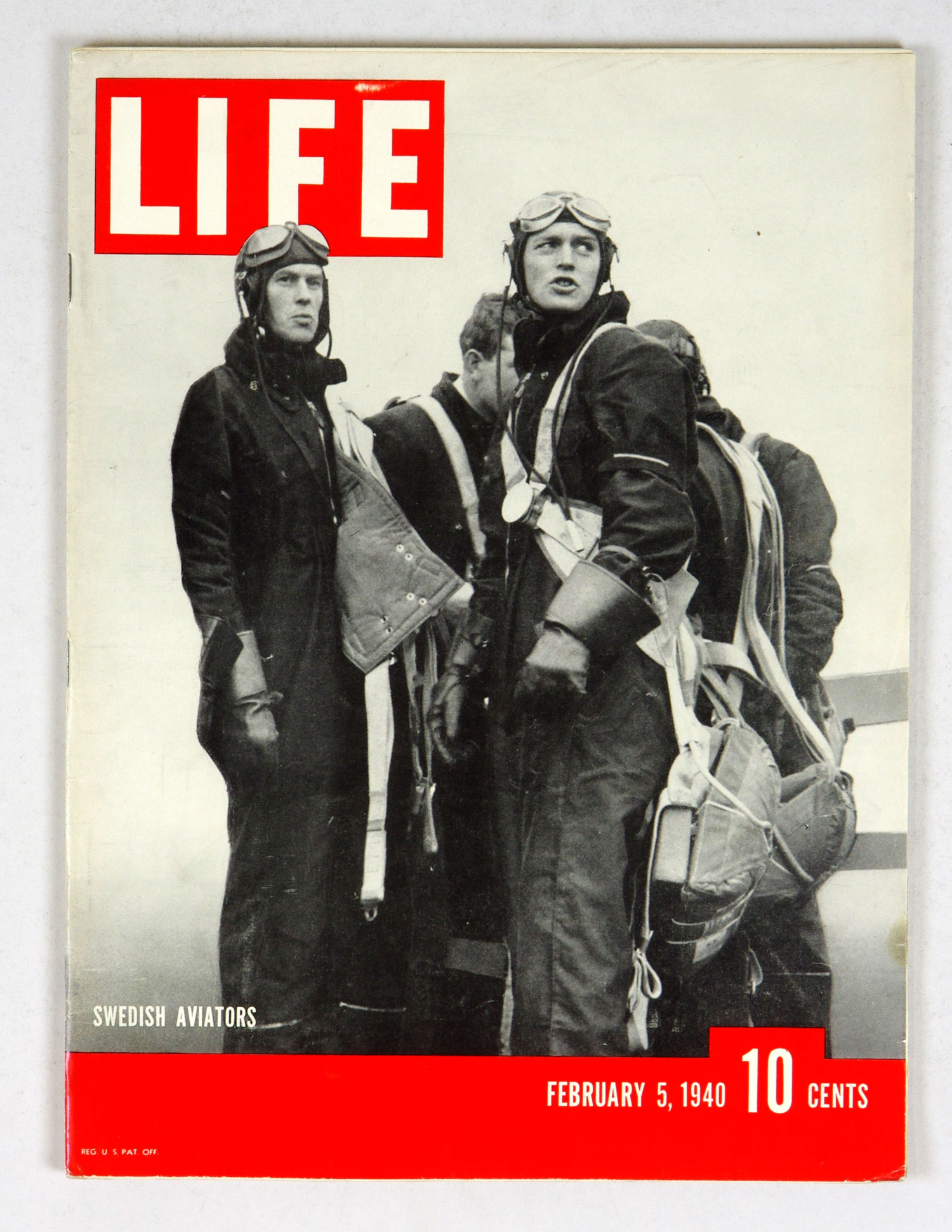 LIFE Magazine Back Issue 1940 February 5 Swedish Aviators