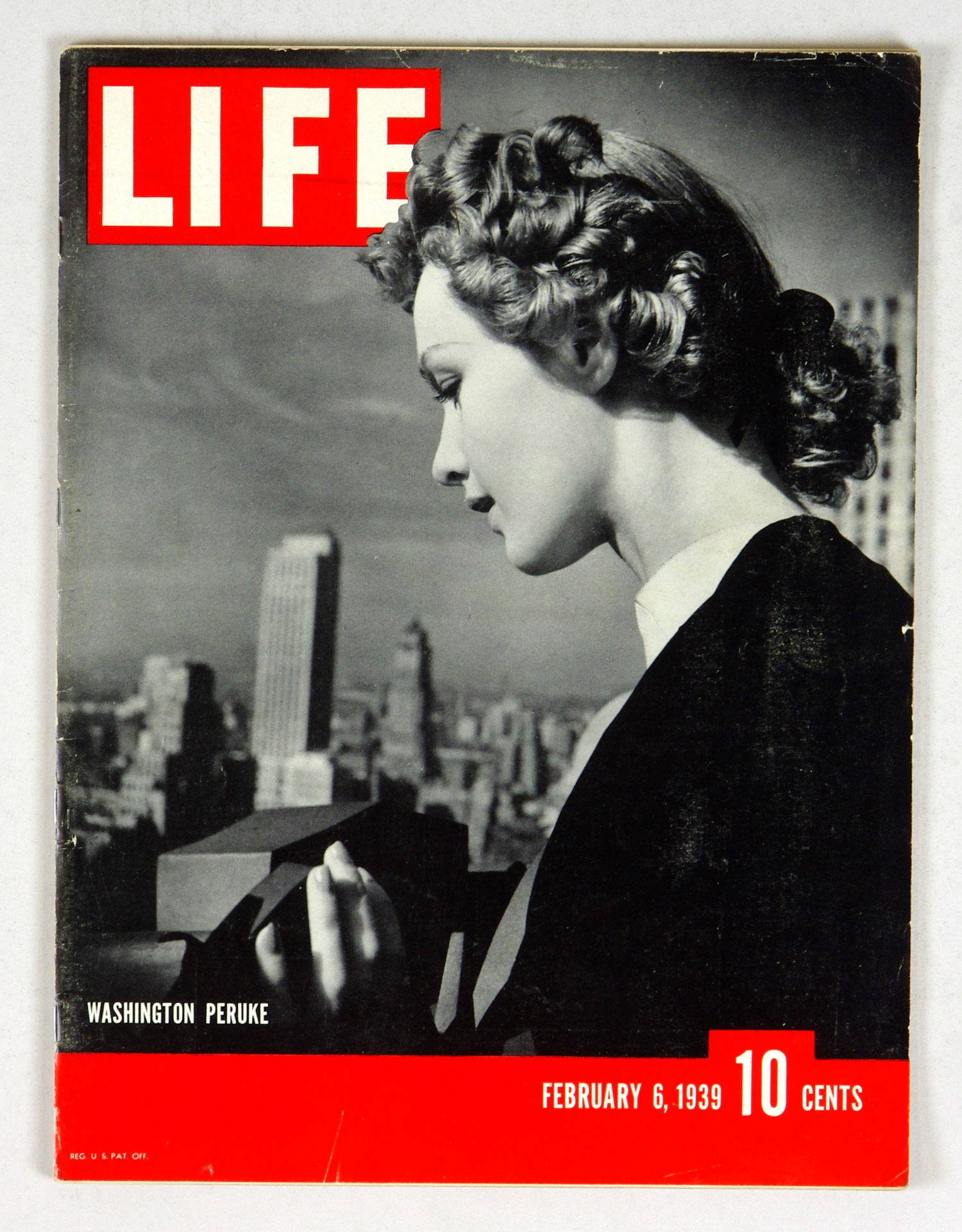 LIFE Magazine Back Issue 1939 February 6 Washington Peruke