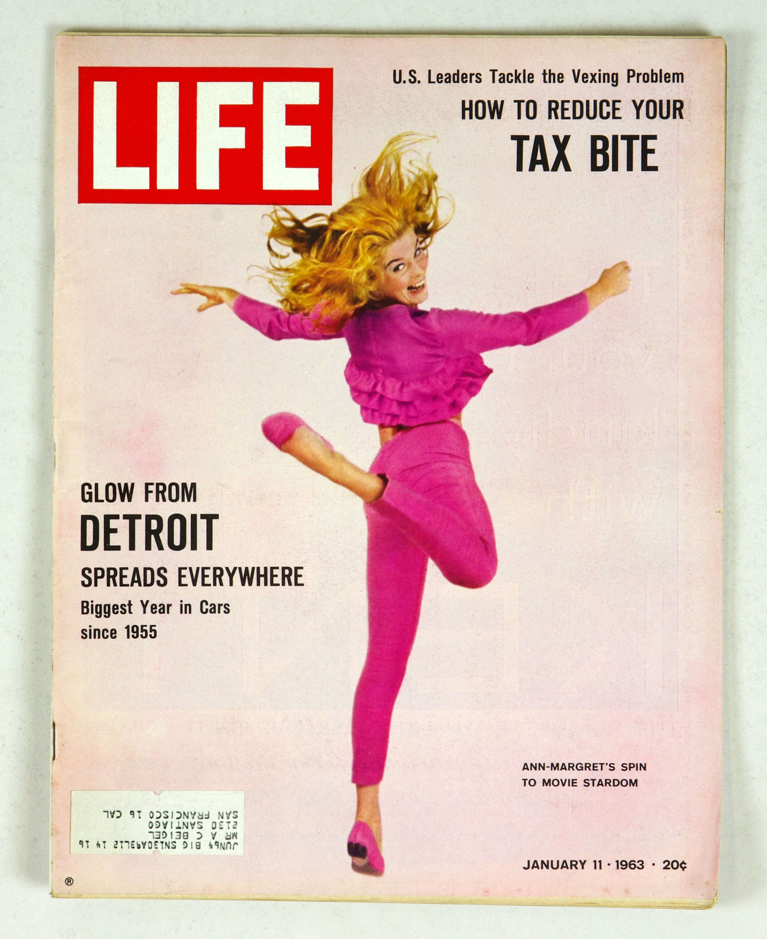 LIFE Magazine Back Issue 1963 January 11 Ann Margret's Spin to Movie Stardom