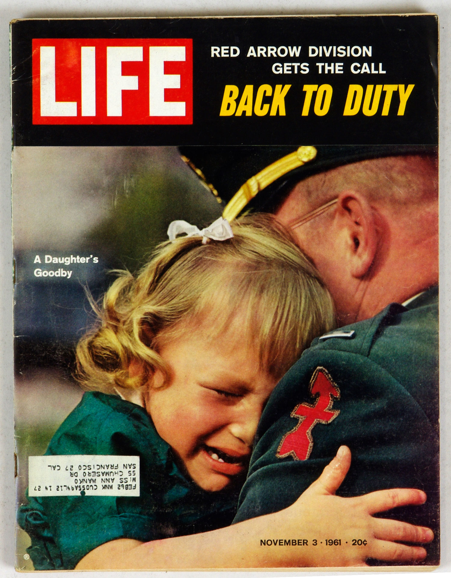LIFE Magazine Back Issue 1961 November 3 Back to Duty