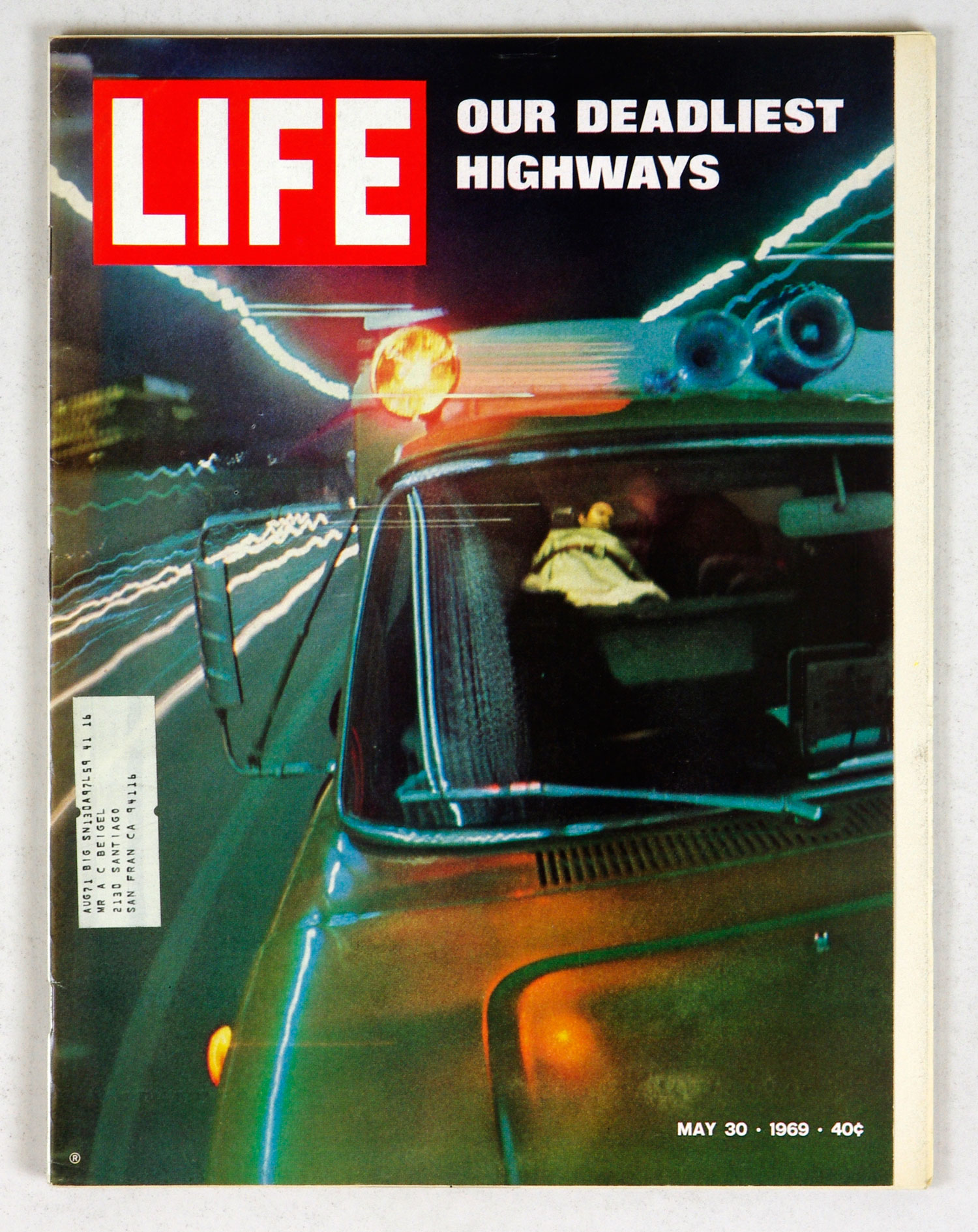 LIFE Magazine Back Issue 1969 May 30 Our Deadliest Highways