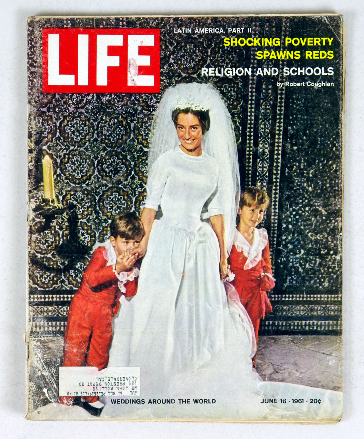 LIFE Magazine Back Issue 1961 June 16 Weddings Around The World