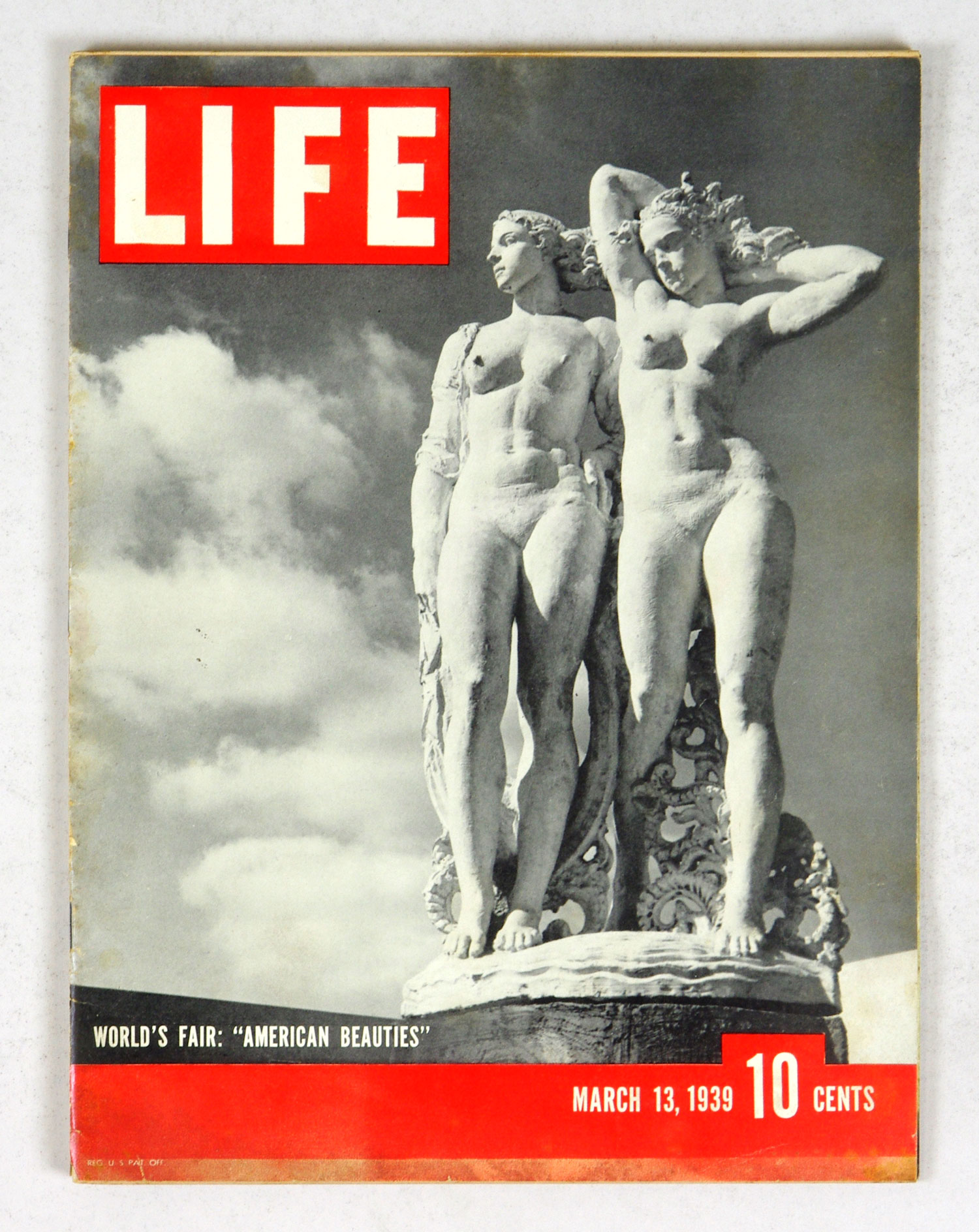 LIFE Magazine Back Issue 1939 March 13 World's Fair American Beauties