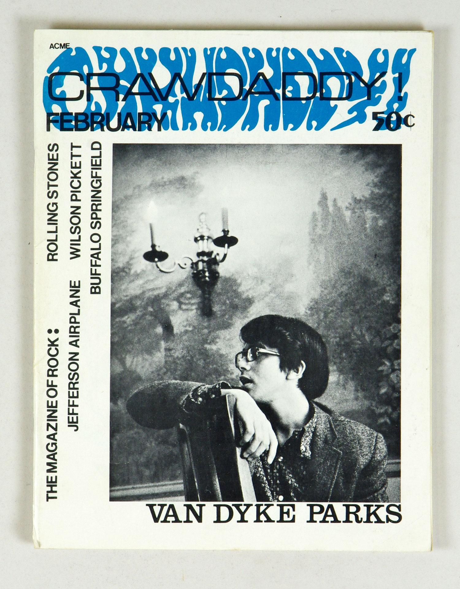 Crawdaddy The Magazine of Rock back issue 1968 February Van Dyke Parks