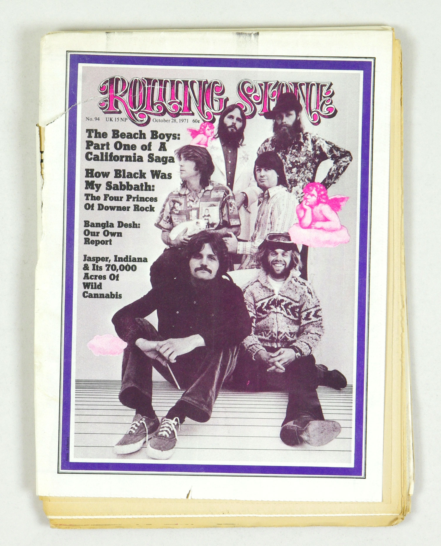 Rolling Stone Magazine Back Issue 1971 October 28 No.94 The Beach Boys 