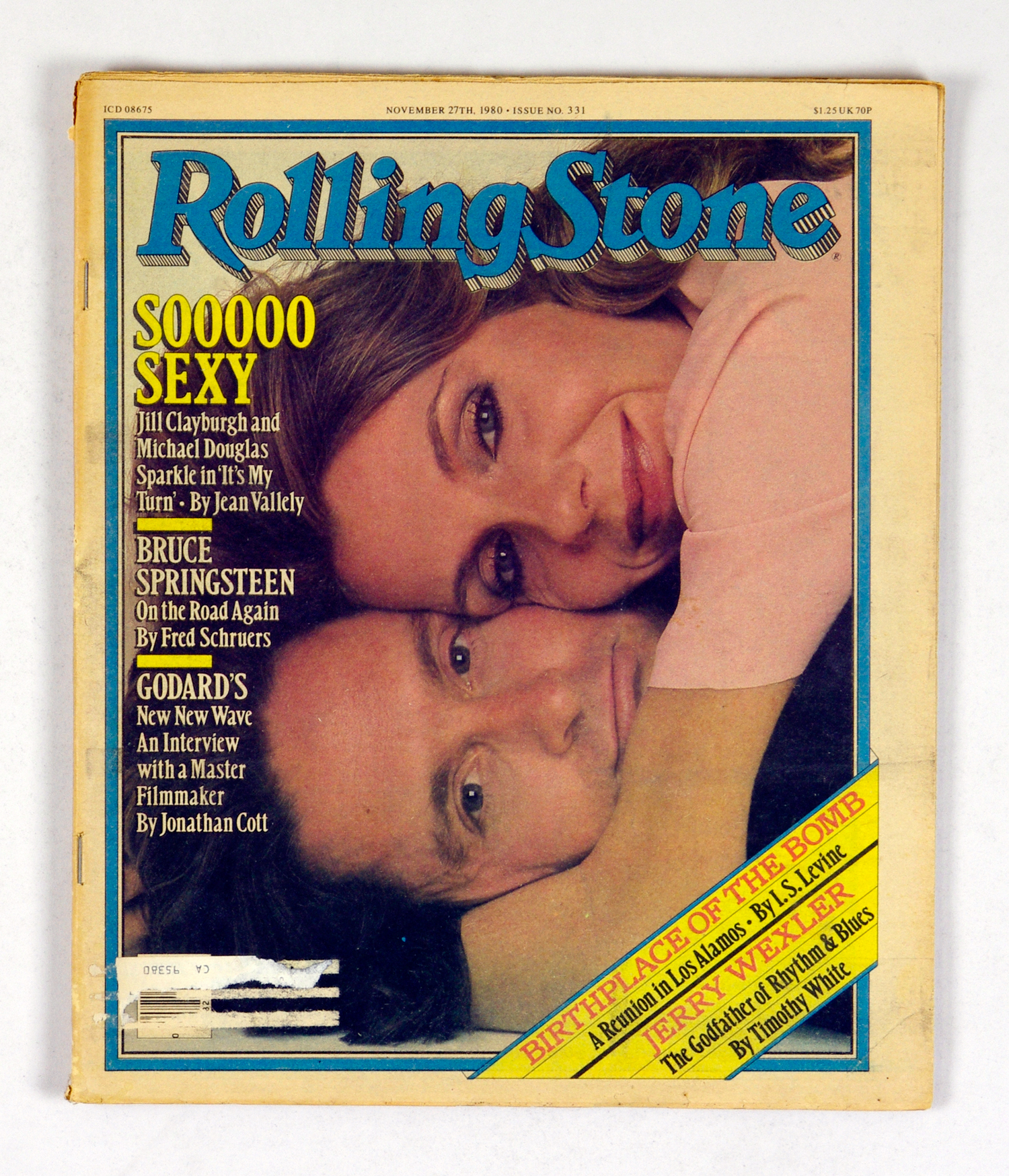 Rolling Stone Magazine Back Issue 1980 Nov 27 No. 331 Jill Clayburgh Michael Douglas