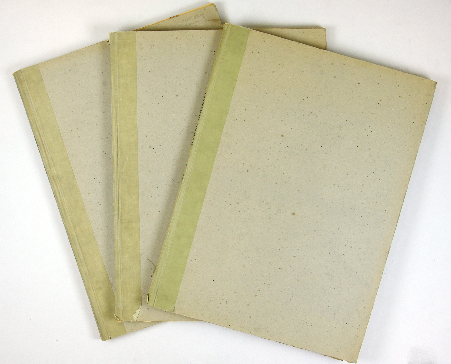 LONDON Times Historical News Paper 1945 April July August The End of WW II Bound Book Set of 3