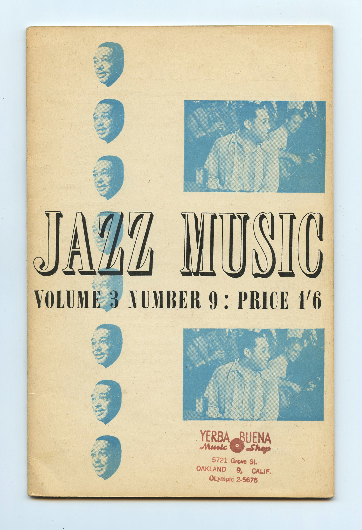 Jazz Music Magazine 1948 Featuring Duke Ellington Bunk Johnson UK Vintage 