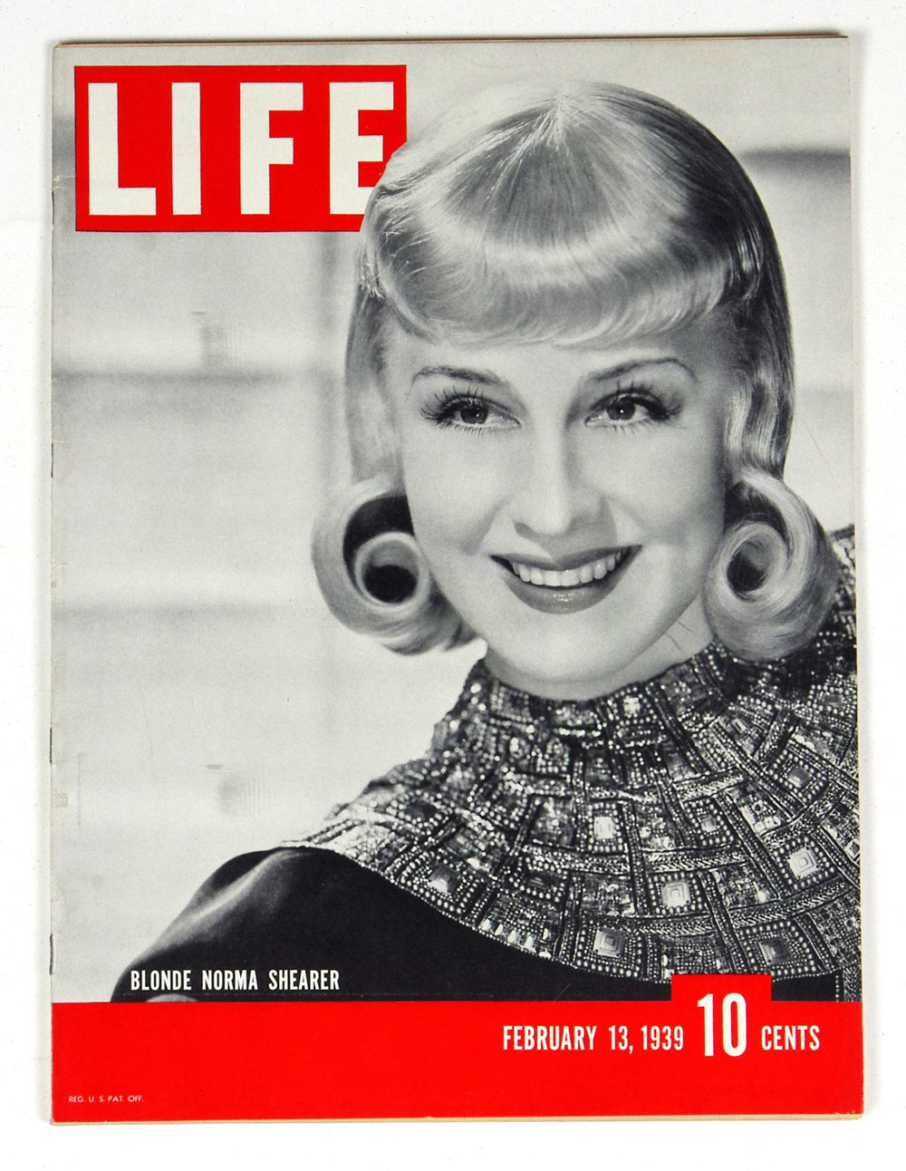 LIFE Magazine Back Issue 1939 February 13 Blonde Norma Shearer