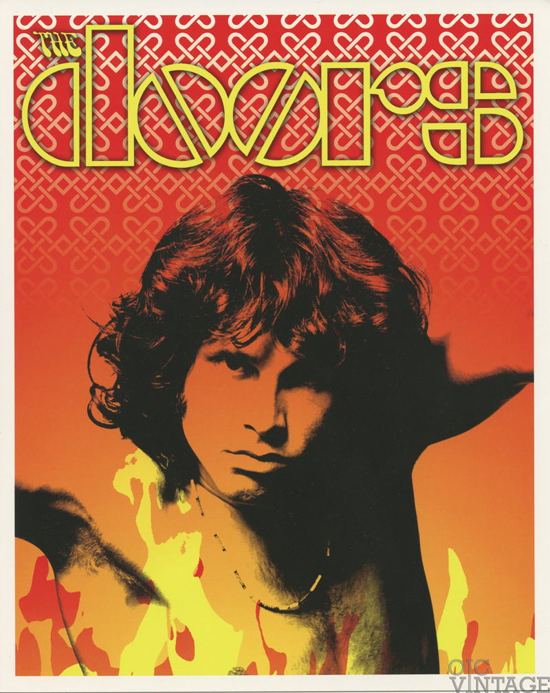 The Doors Postcard 8 x 10 Jim Morrison