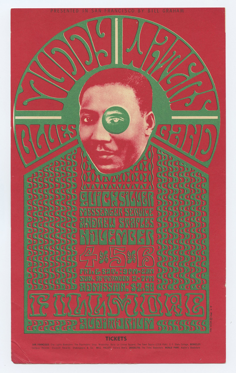 BG  35 Handbill Muddy Waters 1966 Nov 4