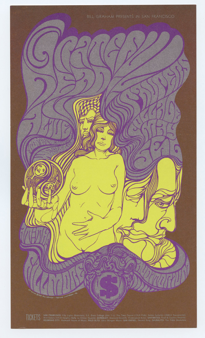 BG  62 Postcard Grateful Dead Paupers 1967 May 5