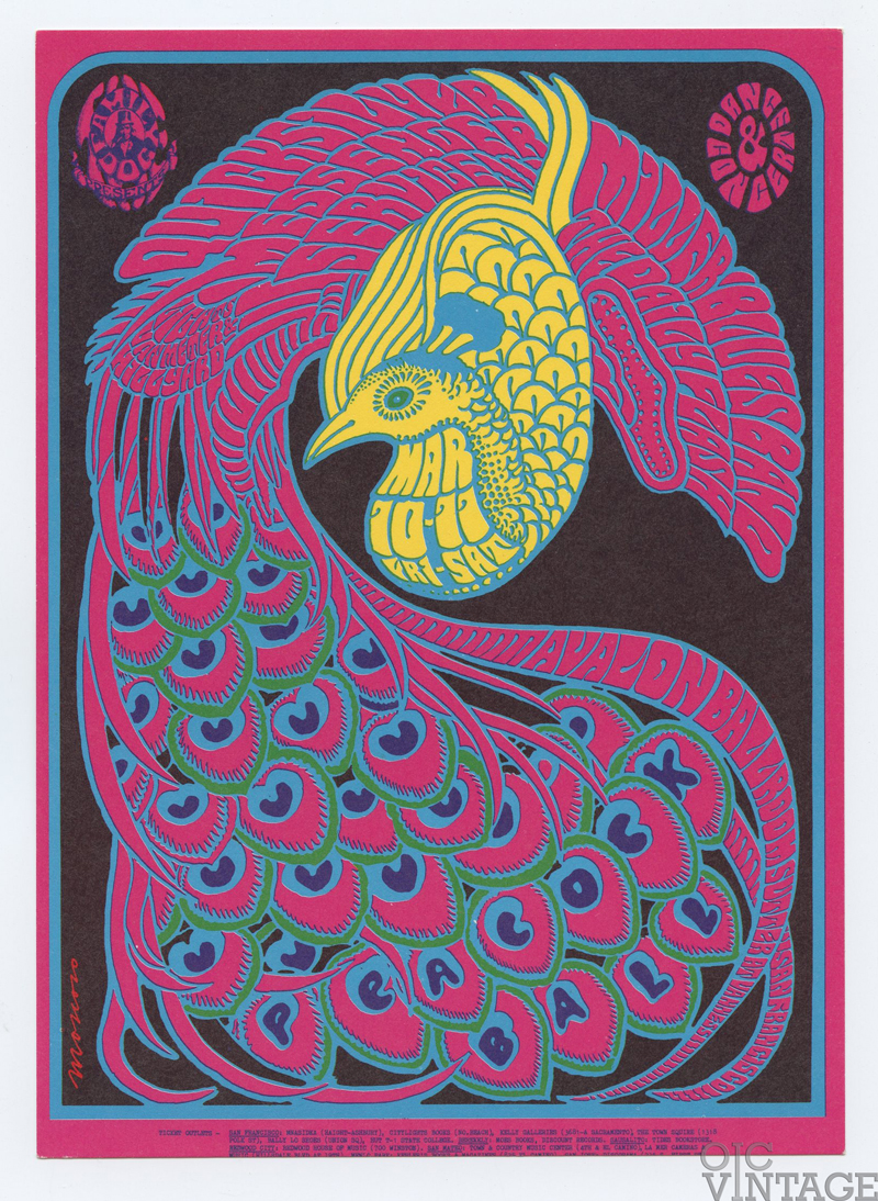 FD  51 Postcard Quicksilver Messenger Service 1967 Mar 10