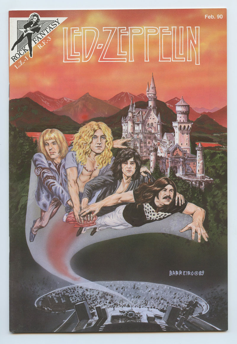 Led Zeppelin Rock Fantasy Comic  Vol. 4 1990 Feb