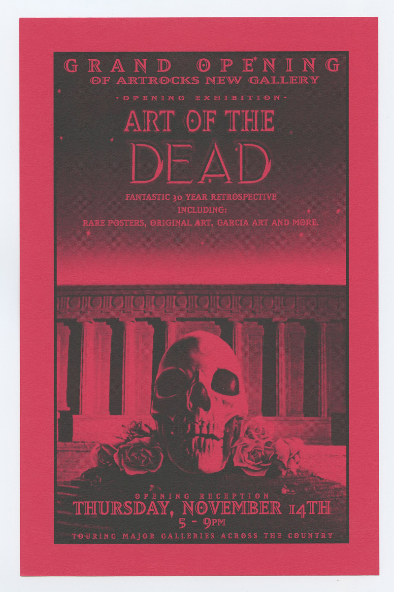 Grateful Dead Handbill Art of Dead 1996 Robert D. Thomas ArtRock Gallery