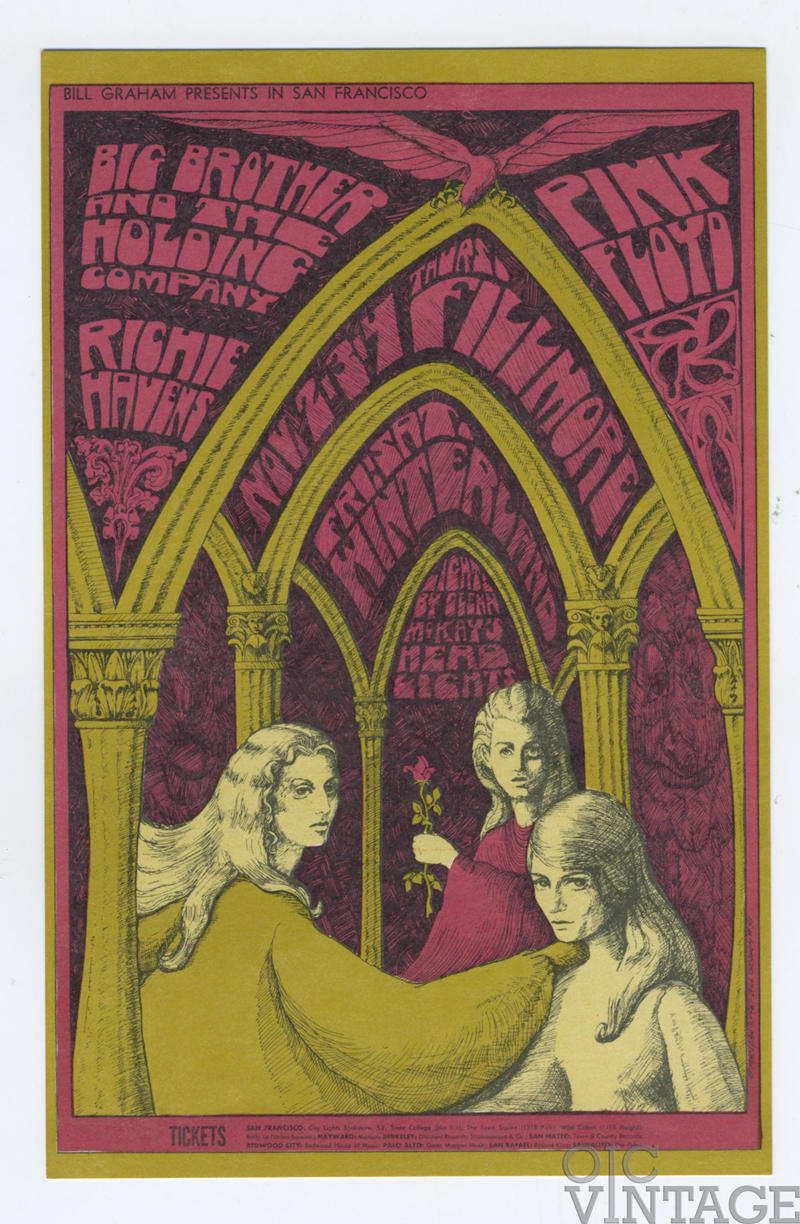 BG  91 Postcard Pink Floyd 1967 Nov 2