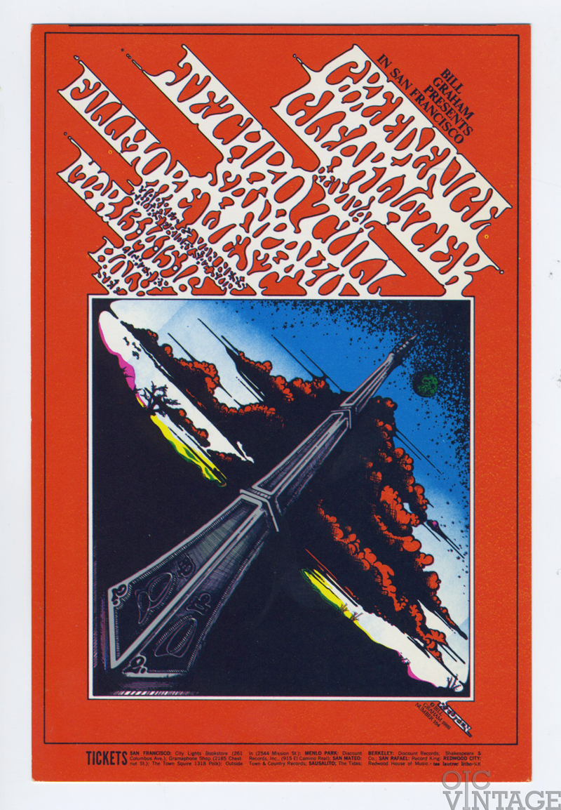 BG 164 Postcard Jethro Tull 1969 Mar 13