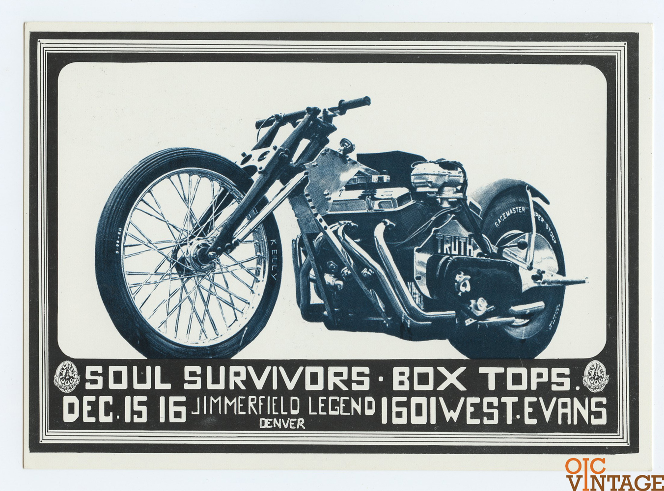 FDD 15 Postcard Soul Survivors Box Tops 1967 Dec 15