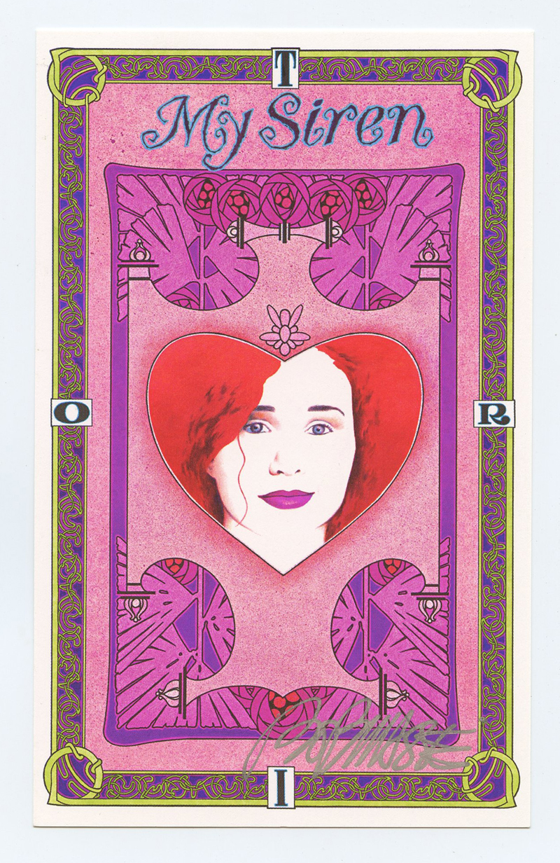 Tori Amos Handbill small 1997 My Siren Commemorative Bob Masse