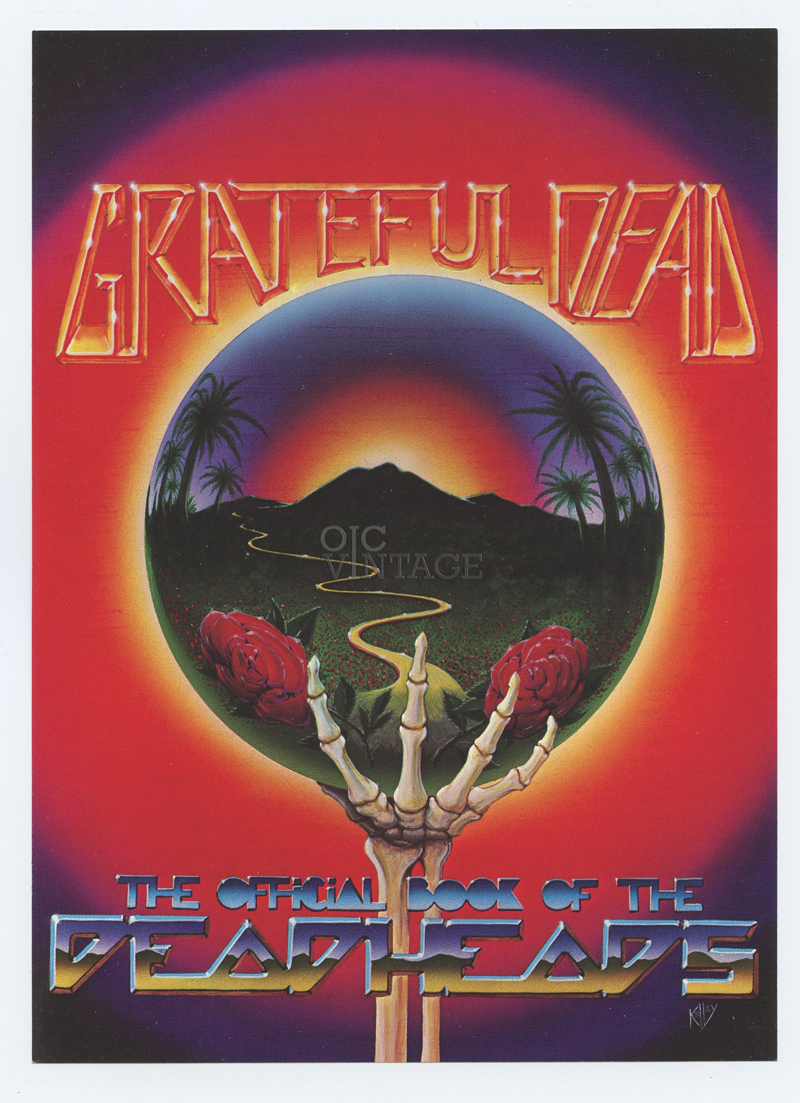 Grateful Dead Handbill The Official Book of the Deadheads Promotion 1983 Alton Kelley