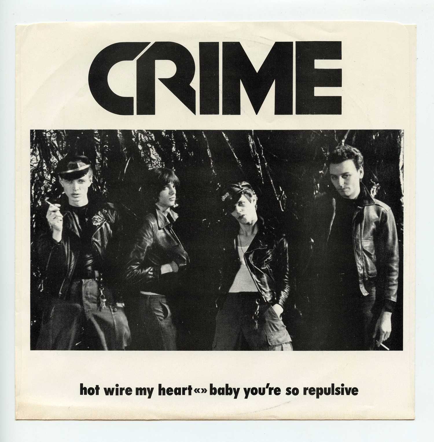 The Crime Band Vinyl 1976 Hot Wire My Heart