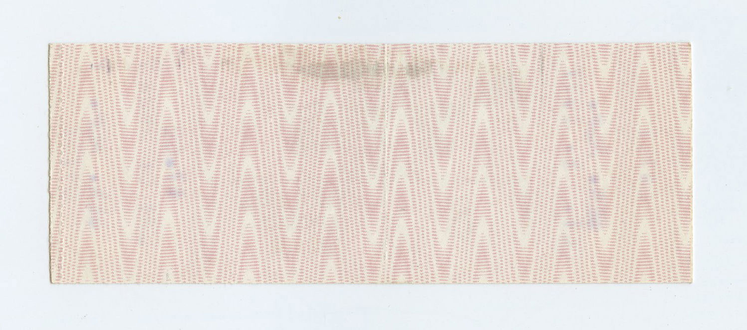 YES Ticket Vintage 1977 Oct 8 Jackson Mississippi