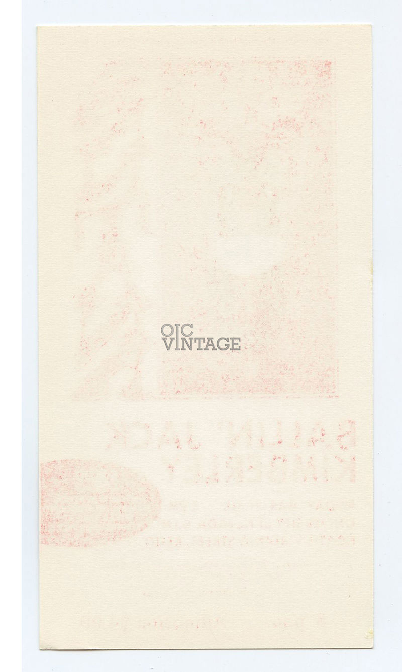 Santana Ticket Vintage 1970 March 6 University of Nevada  Lee Conklin