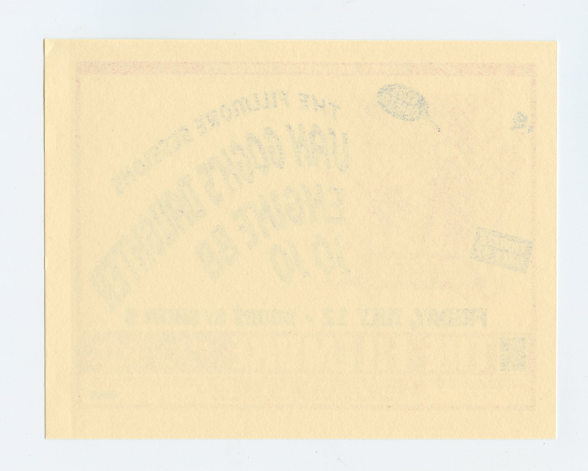 Van Gogh's Daughter Handbill 1996 Jul 12 The Fillmore