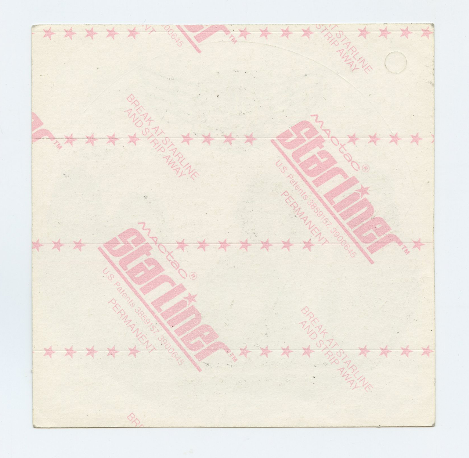 REO Speedwagon Sticker 1982 Vintage