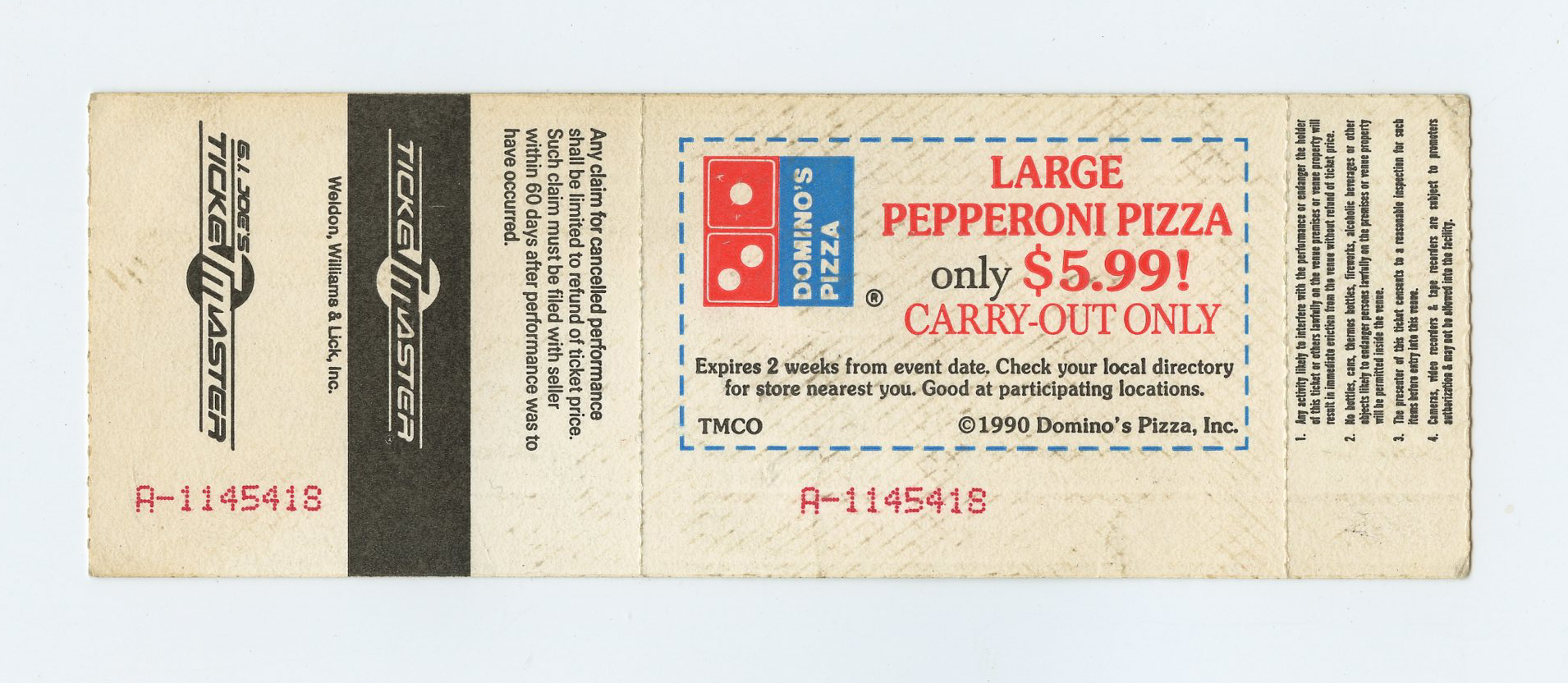 Clint Black Vintage Ticket 1991 Sep 14 Portland Memorial Coliseum 
