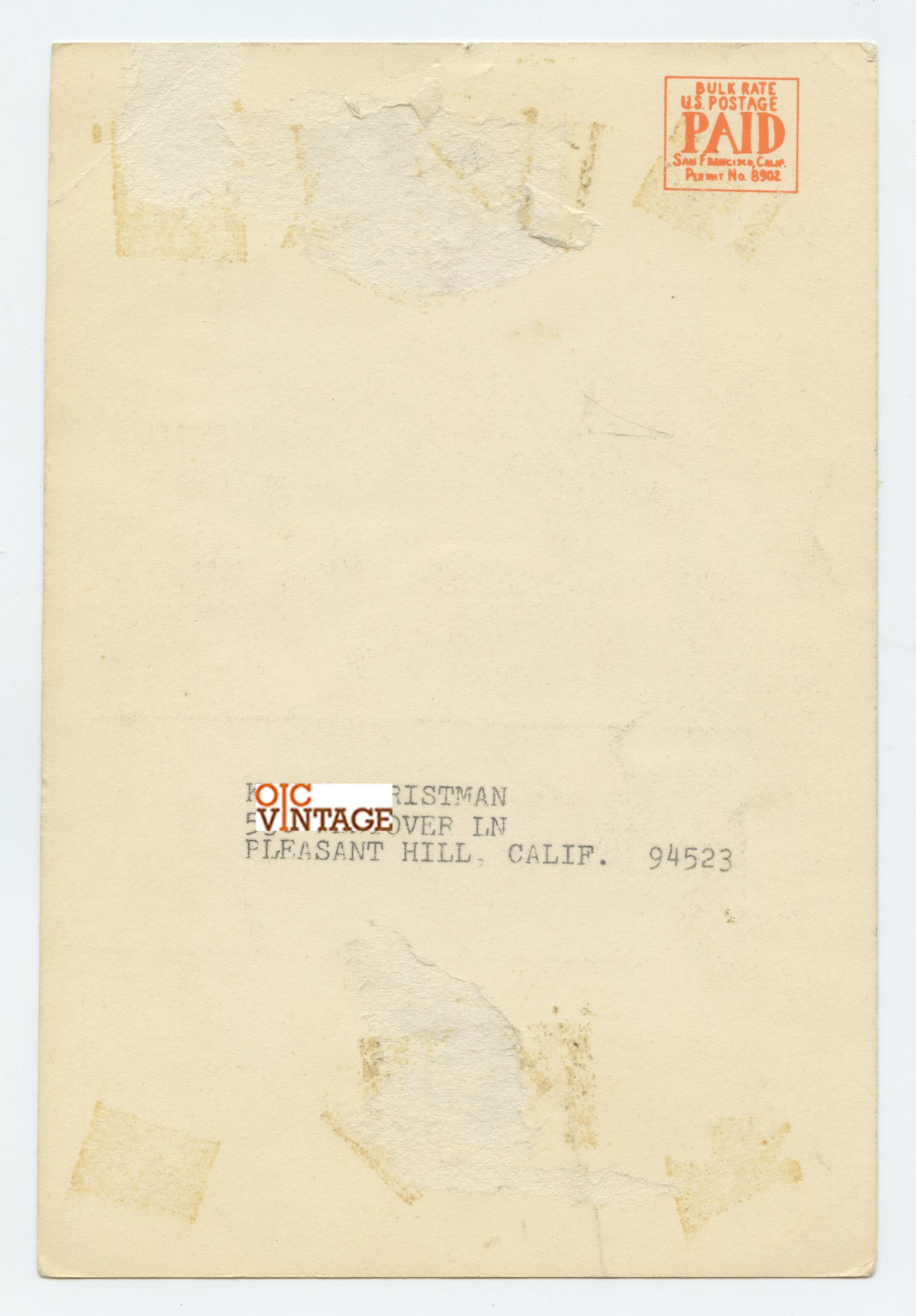 BG 238 Postcard Mailed Buddy Miles 1970 Jun 11