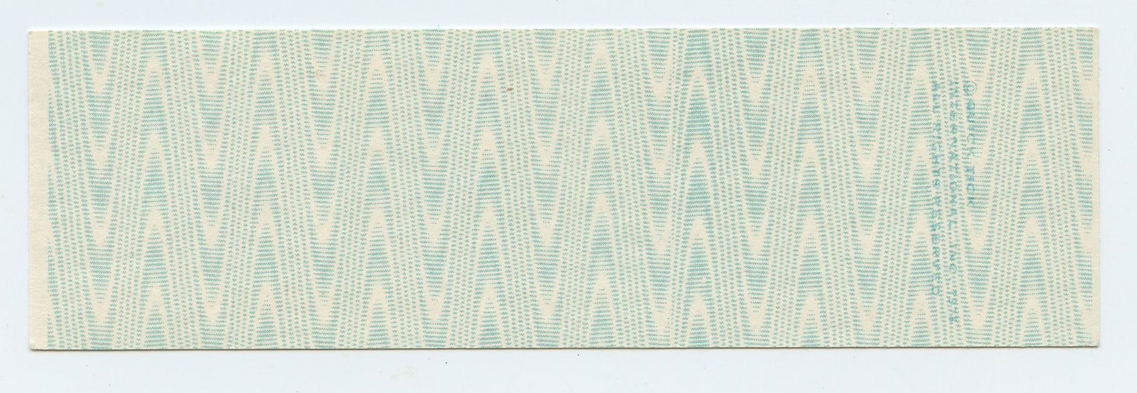 Black Oak Ticket Vintage 1979 March 21 Armadillo World Headquarters Austin TX 